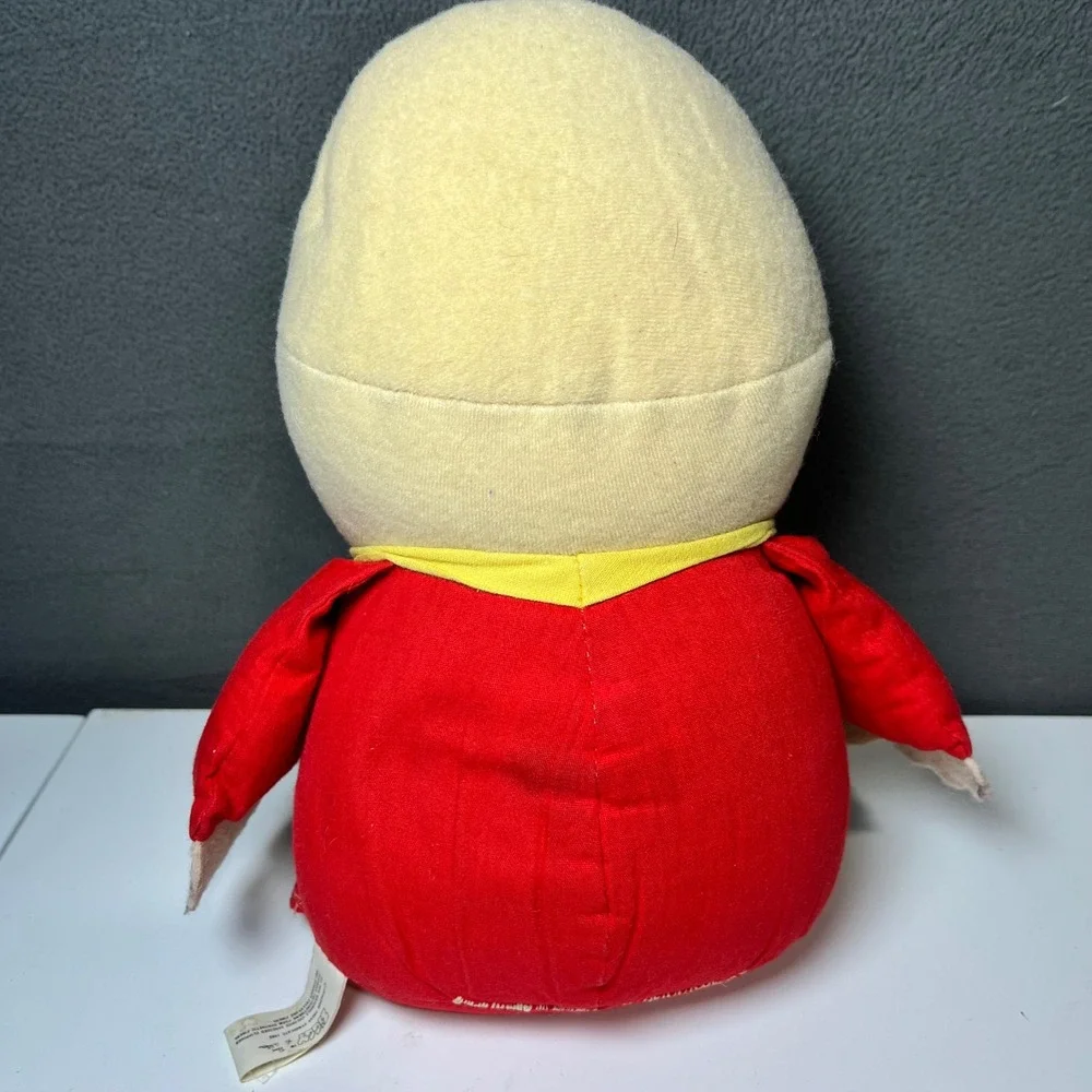 Vintage 1980 Ziggy Plush Doll Knickerbocker Tom Wilson I'm All Heart Red Jacket